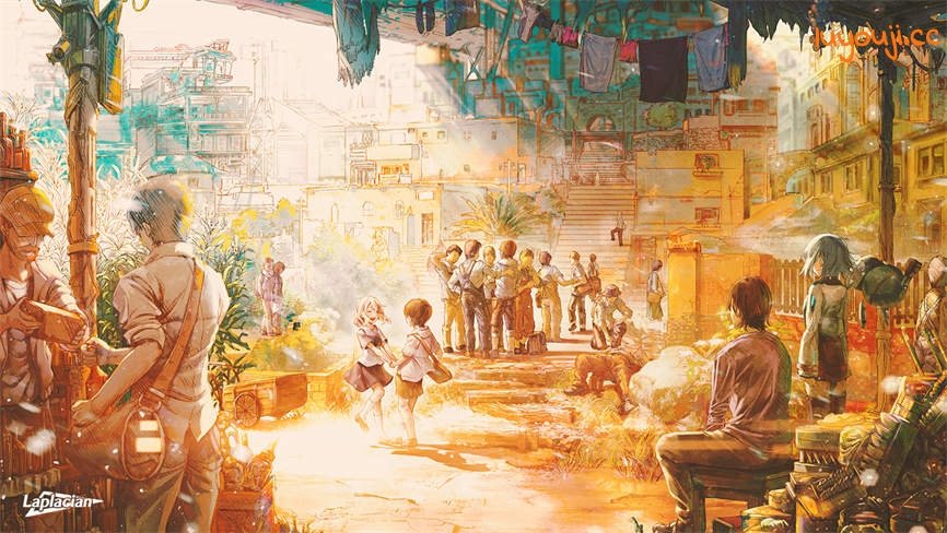 白日梦的构想图/Cyanotype Daydream The Girl Who Dreamed the World