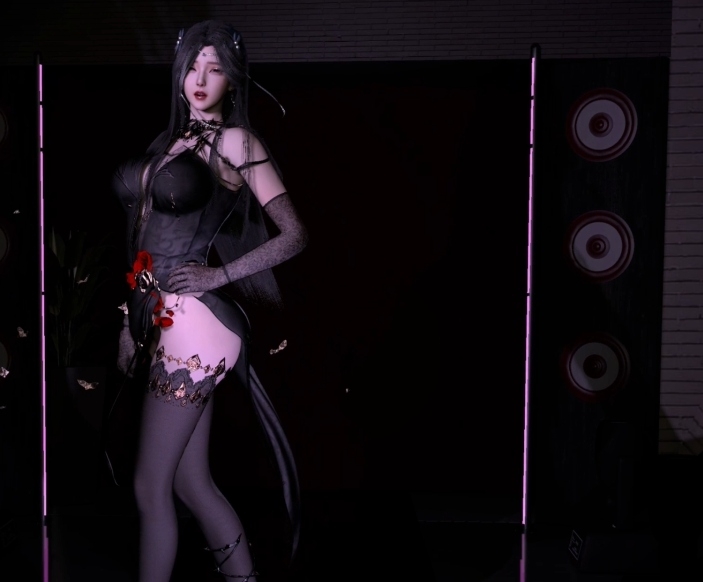 [3D/动态/VAM] Dongmanlove：173-清漪 极品黑丝长腿 [4.1G]