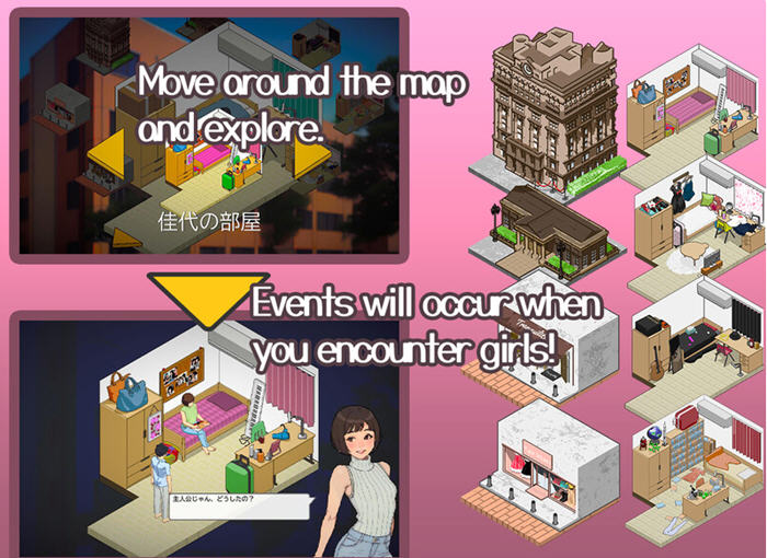 东京女大学生:书呆子与蜂子 STEAM官方中文版 沙盒SLG游戏&NTR 1.9G