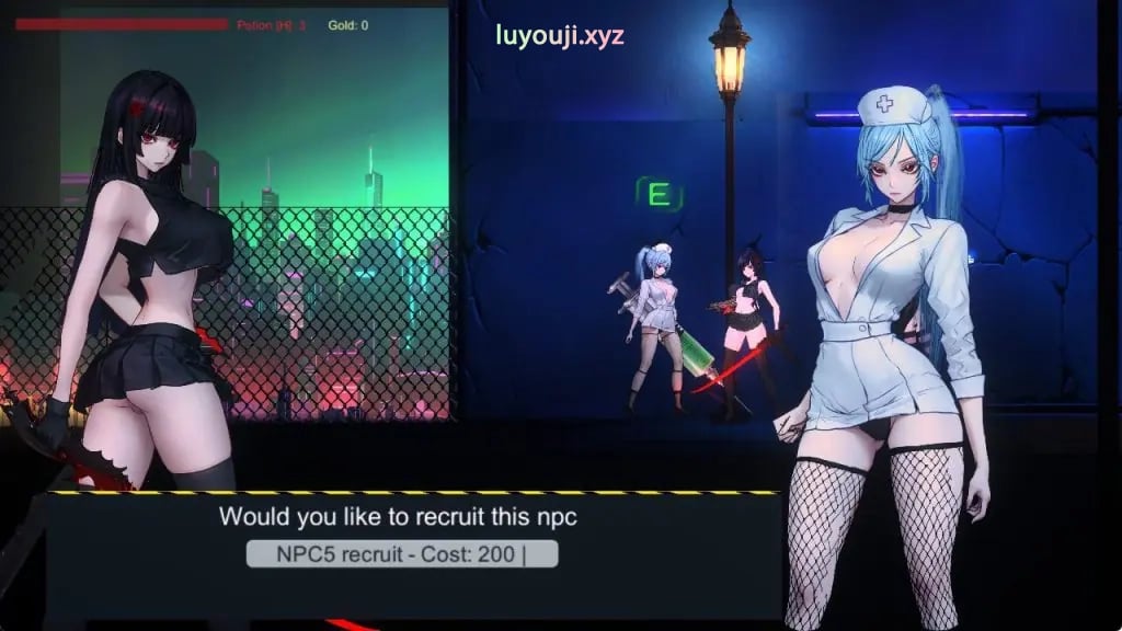 【PC/生肉/日式/ACT游戏/340M】 暗所恐惧症3 （Nyctophobia3） Demo Ver0.3 生肉版+日式ACT游戏+340M