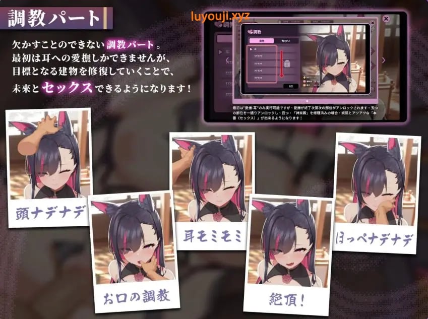 【PC/官中/沙盒/SLG游戏/17.20G】妖狐的深夜直播 (Mirai’s Midnight Stream)Ver26.08.12 官中步兵版+画集+存档+沙盒SLG游戏+17.20G