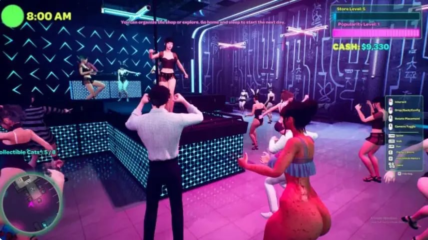 【PC/官中/欧美/3D/SLG游戏/3.82G】商店模拟器:罪恶女孩 (Sex Shop Simulator: Sinful Girls) Ver1.1 官方中文版+欧美3D SLG+3.83G