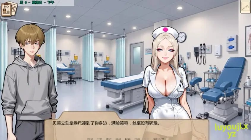 【PC/安卓/AI汉化/亚洲/2D/SLG游戏/1.54G】康复中心 (Rehab) Ver0.06 AI汉化版 PC+安卓+亚洲SLG+1.54G