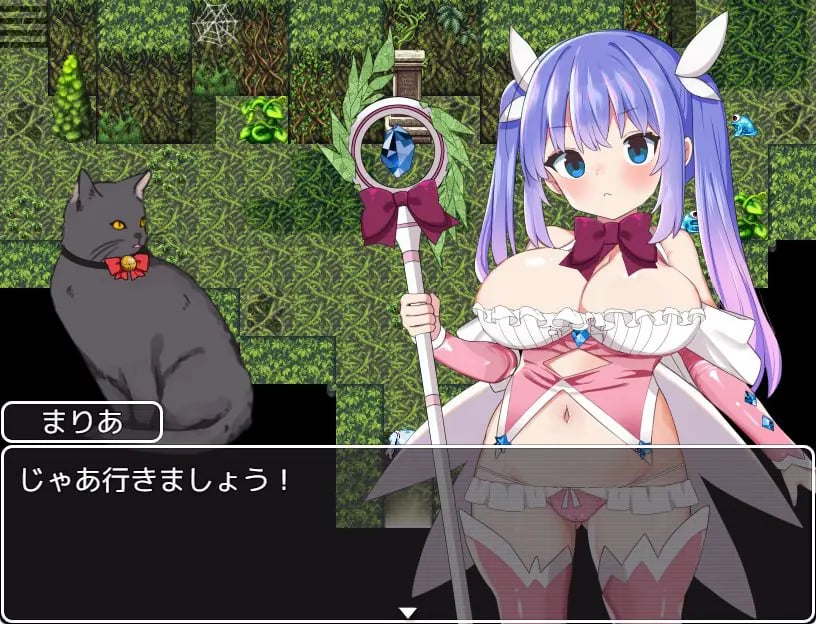 【PC/AI汉化/探索/RPG游戏/1.10G】 魔法少女（ソルシエール） AI汉化版+全回想存档+探索RPG游戏+1.10G