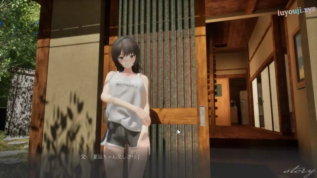 【PC/生肉/互动/3D游戏/2.40G】 夏姐姐 ～我恋爱的30天～ （なつねえ ～僕が恋した30日～ ）正式版+互动3D游戏+2.40G