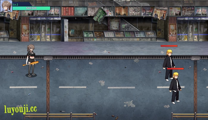 罪恶的街道 v1.0 机翻汉化版 横版动作ACT游戏 1.2G