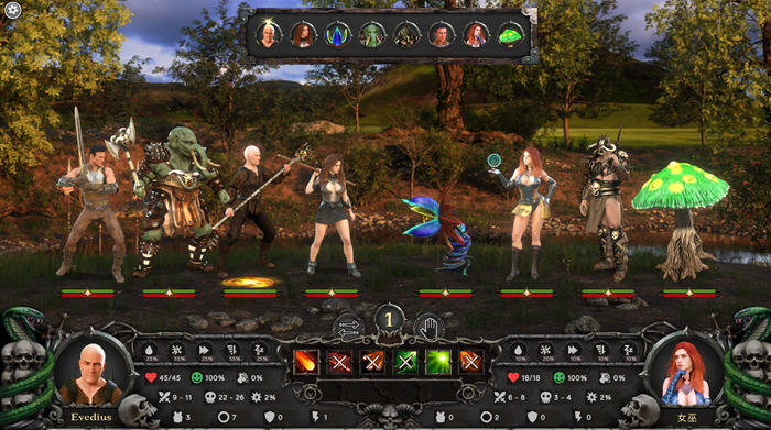 巫术之地(Lands of Sorcery) v3.2 官方中文特别版 回合制角色扮演游戏