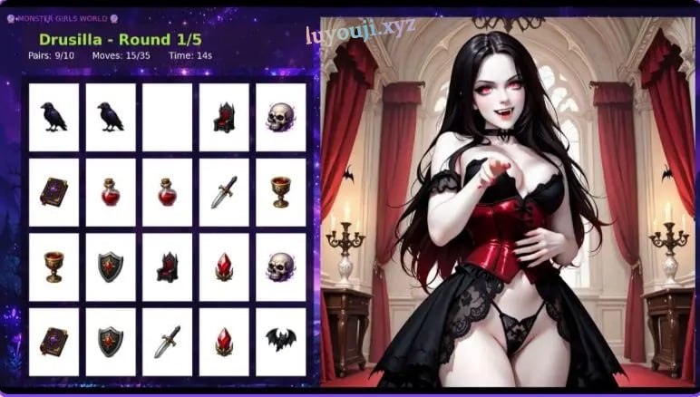 【PC/官中/日式/SLG游戏/2.10G】 脱衣记忆：魔物娘世界 （Strip Memory Monster Girls World） 官中步兵版+日式SLG游戏+2.10G