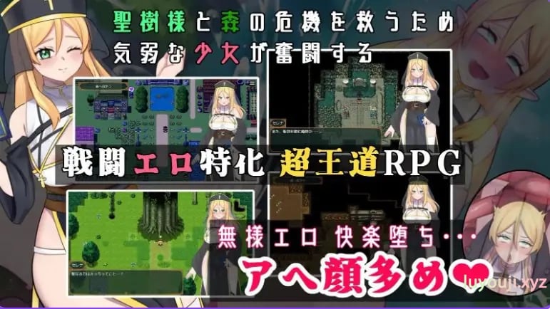 【PC/官中/日式/RPG游戏/710M】 塞蕾娜：堕落圣树的少女 （堕ちた聖樹の乙女 セレナ） 官中版+存档+日式RPG游戏+710M