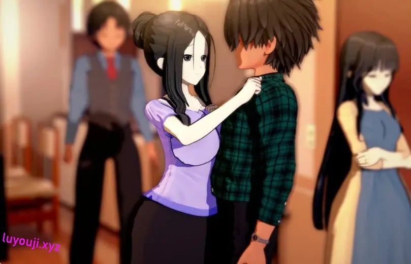 【PC/安卓/AI汉化/日系/SLG游戏/4.49G】黑玫瑰：情感交织的故事 (Black Rose -A Netori Story-) Ver0.5.6 AI汉化版+PC+安卓+日系SLG游戏+4.49G