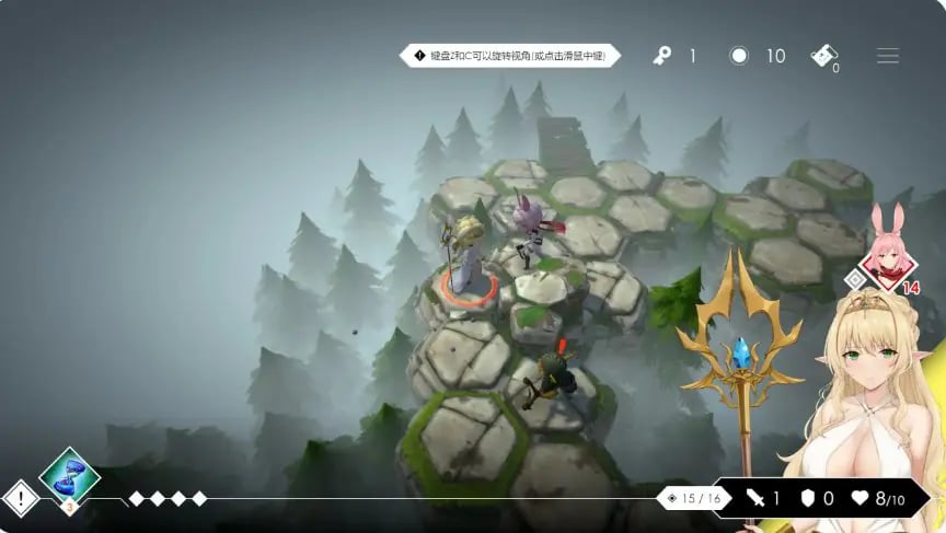【PC/官方中文/2D/亚洲SLG游戏/3.21G】地牢脱出3:轮回女王 (Loop Queen) Ver1.25 官方中文版+PC+2D亚洲SLG游戏+3.21G