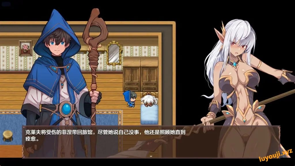 【PC/安卓/AI汉化/日式/RPG游戏/2.0G】被NTR的暗黑精灵菲涅小姐～在我不知道的地下城里发生的事～ 内嵌AI汉化版+作弊码+PC+安卓+日式RPG游戏+2.0G