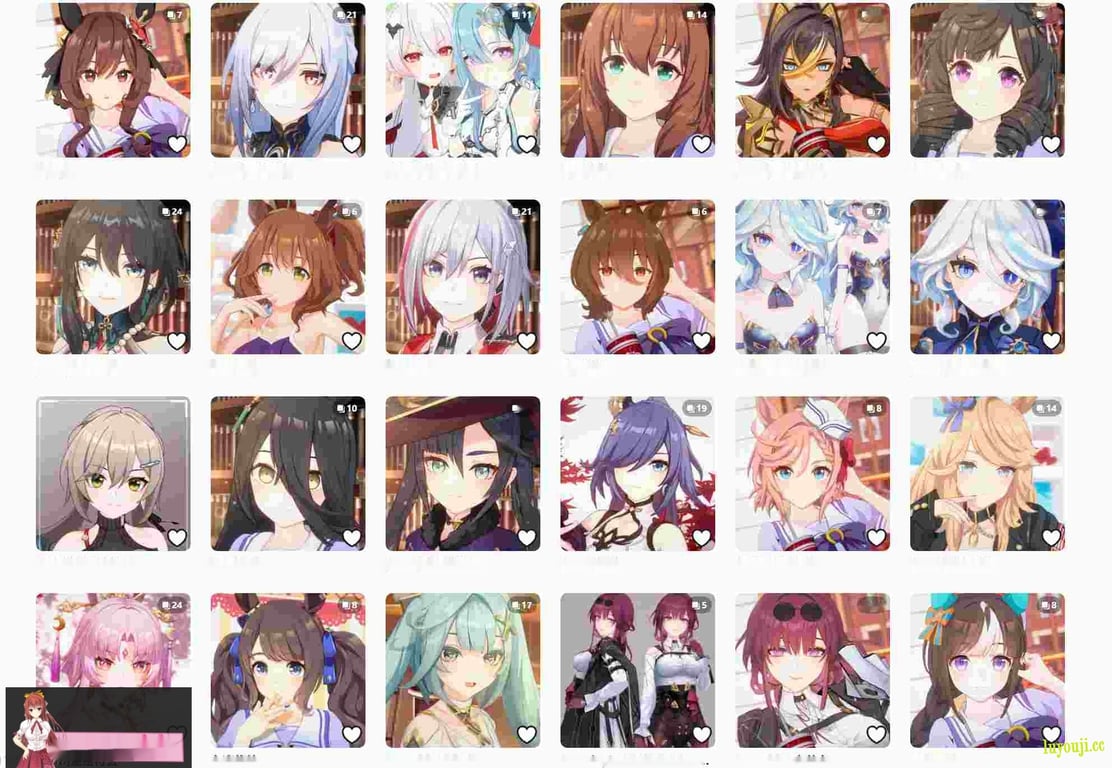 恋活虚子人物卡+MOD全集到11.1