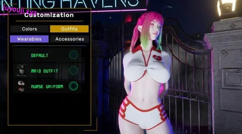【PC/官中/互动/3D游戏/10.60G】 闹鬼港湾 (Haunting Havens) Ver0.3.7 官中步兵版+互动3D游戏+10.60G