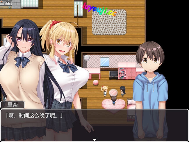 和姐姐们的公寓生活 v1.0 AI汉化版 探索RPG游戏+全CG存档 1.1G