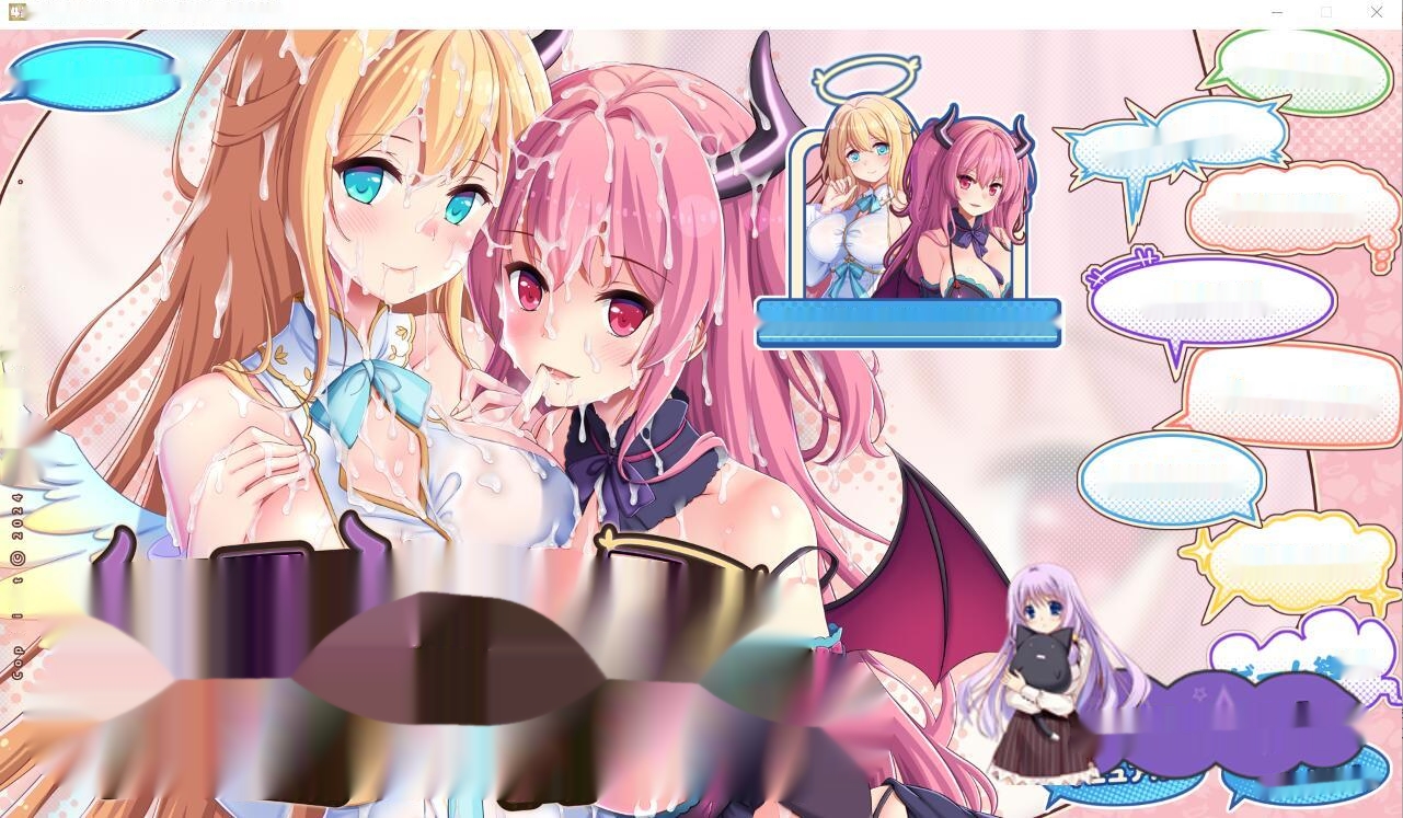 [ADV/汉化] 毒舌恶魔与闷搔天使的同居生活 AI汉化版+存档★全CV 3.7G-中文绅士游戏下载,黄游,色情手啊机游戏,绅士漫画,里番