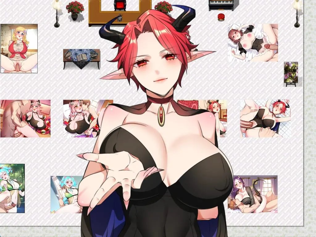 【PC/AI汉化/冒险/RPG游戏/1.30G】 想要夺走魔王的女人♪ （ 魔王の女を寝取りたい♪） AI汉化版+冒险RPG游戏+1.30G