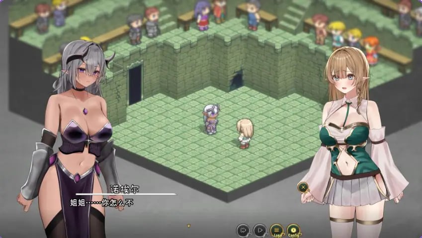 【PC/官中/冒险/RPG游戏/3.50G】奸落的黑暗精灵 （姦落のダークエルフ）体验版 官中版+冒险RP游戏+3.50G