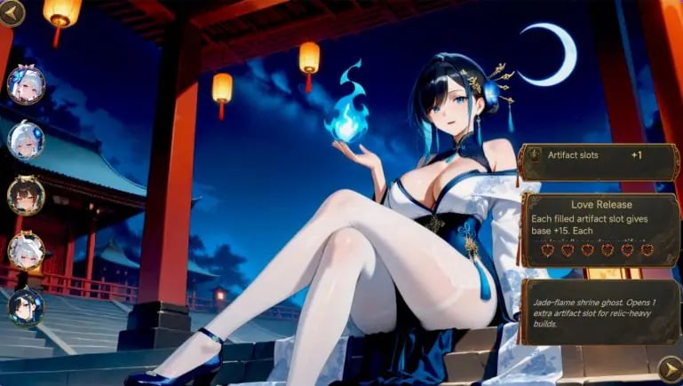【PC/官中/国风/SLG游戏/9.90G】 幽牍夜话 （Forbidden Scrolls Midnight Whispers） 官中步兵版+国风SLG游戏+9.90G-中文绅士游戏下载,黄游,色情手机游戏啊,绅士漫画,里番